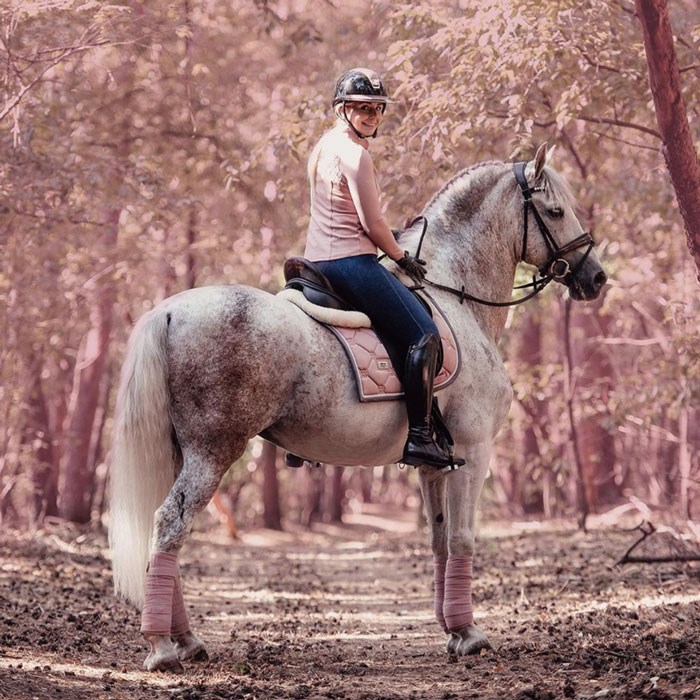 Equestrian Stockholm underlag Pink Pearl | Køb her