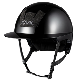 KASK KOOKI Lady Swarovski Carpet - Black Shine