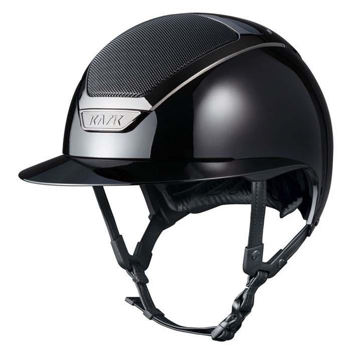 KASK Star Lady Pure Shine ridehjelm - Black/Black