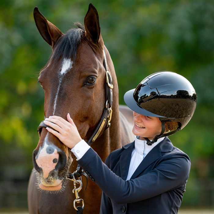 KASK Kooki ridehjelm - Black Shine