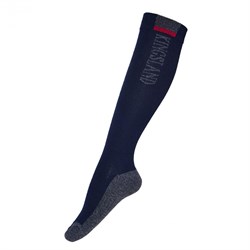 KINGSLAND RIDESTRØMPER "MARGO" WOOL-MIX - NAVY