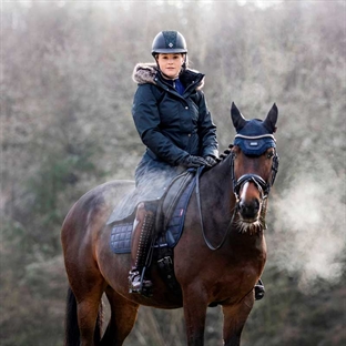 Ridejakke i blå fra Lemieux