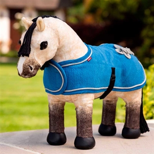 Lemieux "Mini Pony" fleecedækken - pacific