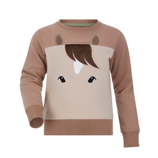 Lemieux "Mini Pony" sweatshirt - stone