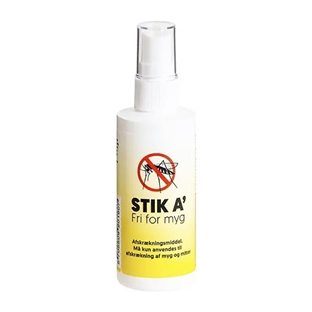 Stik A’ Myggespray 100 ml – myggeafskrækkende spray til jagt og friluft