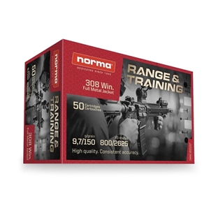 Norma 308 Win Range & Training 9,7g/150gr