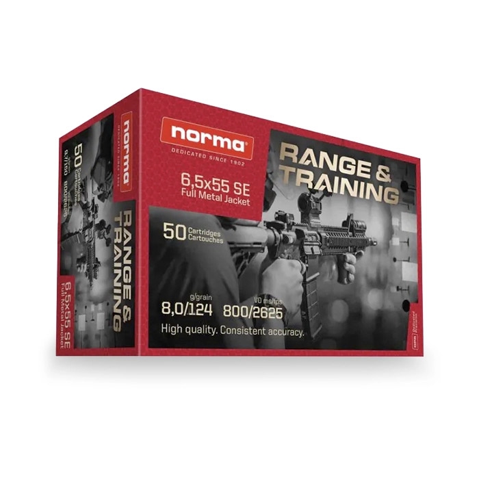 Norma træningspatroner i kaliber 6,5×55