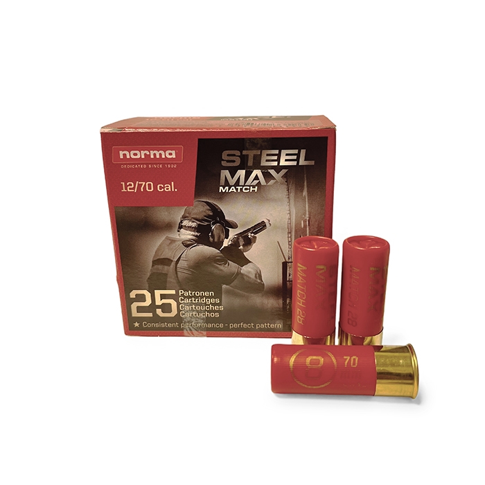 Norma Steel Max 12/70 - Præcision og Power, 28 gr. 8 hagl