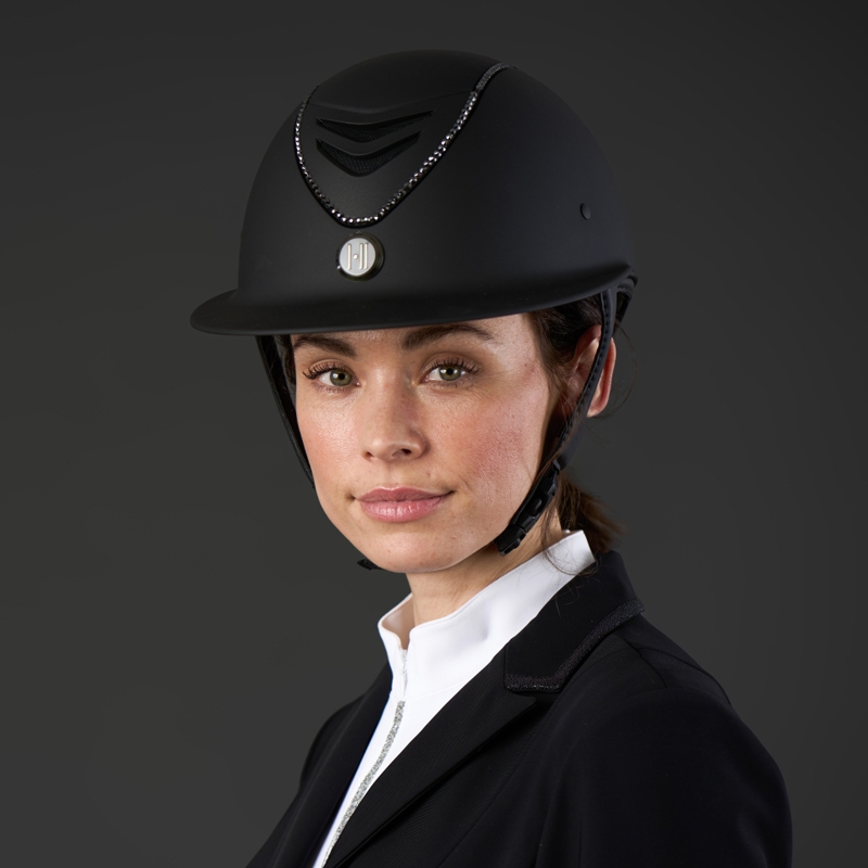 OneK Avance LUX ridehjelm i matt sort
