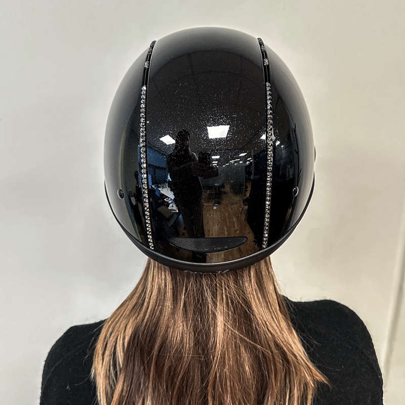 Osrt onek ridehjelm i glossy shimmer
