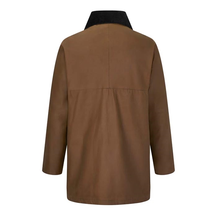 Oxford Blue Countryman Oliskinsjakke, Sandstone back