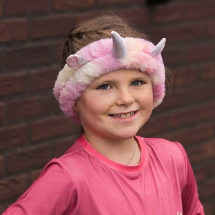 QHP pandebånd "Yass junior unicorn" - lyserød