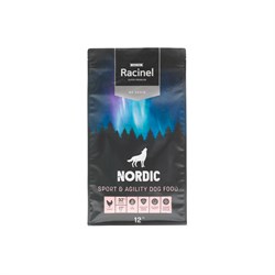 Racinel Nordic Grain Free (kornfri) - Sport & Agility 12 kg.