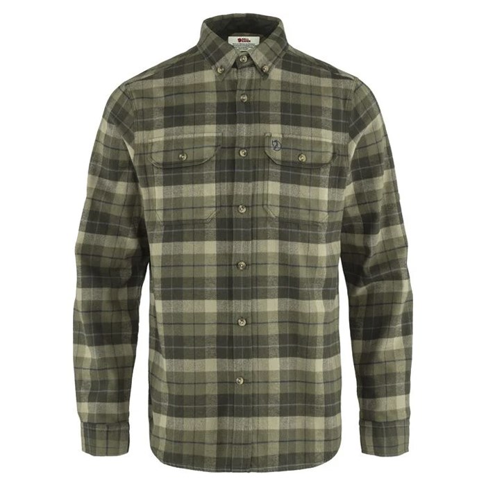 Fjällräven Singi Heavy Flannel - Deep Forest - Køb hos Lundemøllen