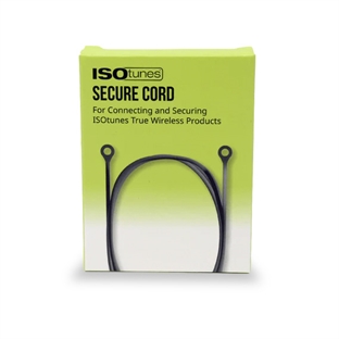 ISOtunes secure cord til Caliber Høreværn - æske