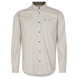 Seeland Oxford Shooting Skjorte, Classic blue/Classic brown check front