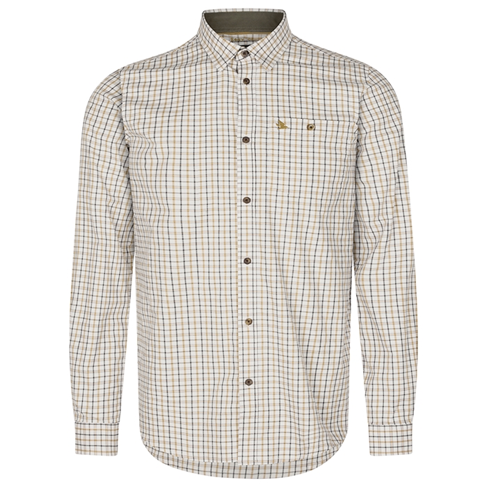 Seeland Oxford Shooting Skjorte, Classic blue/Classic brown check front