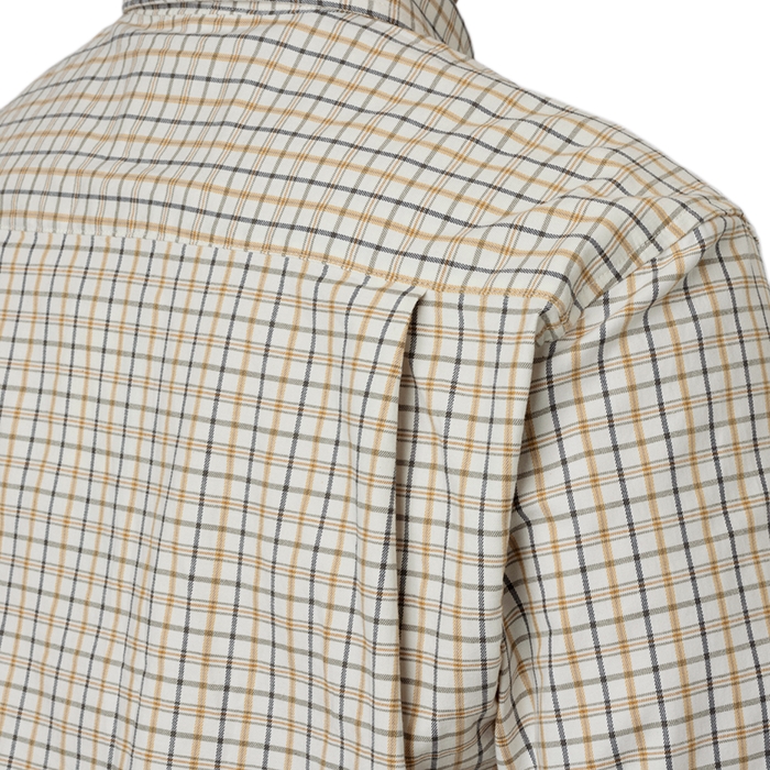 Seeland Oxford Shooting Skjorte, Classic blue/Classic brown check skulder