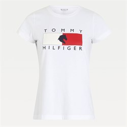 Tommy Hilfiger t-shirt "TH Statement" - optic white