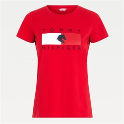 Tommy Hilfiger t-shirt "TH Statement" - primary red