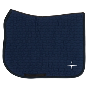 Trolle Projects underlag "Wave Cotton" Dressage - navy