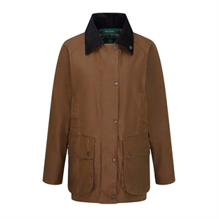 Oxford Blue Countrygirl Oliskinsjakke front