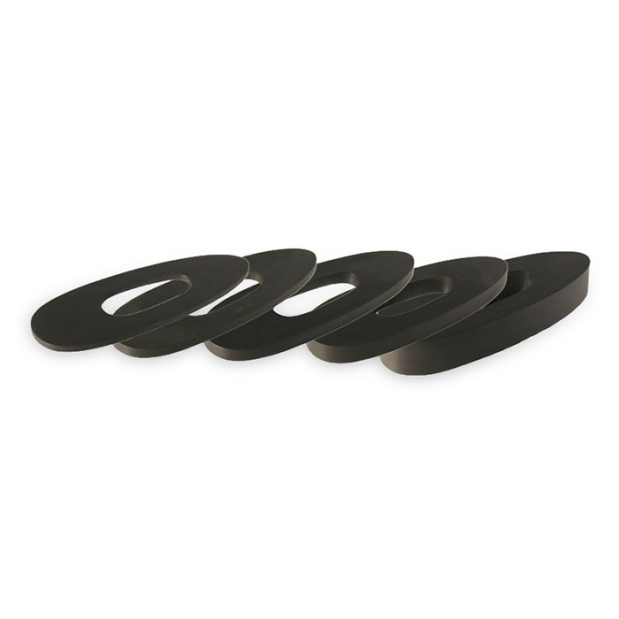 Wegu-GFT 24 mm bakelit mellemlæg sort