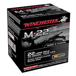 Winchester M22 target 22 lr, 40 grain