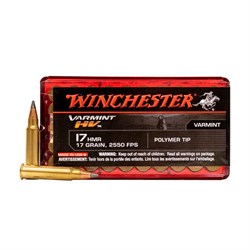 Winchester varmint hv 17 hmr 