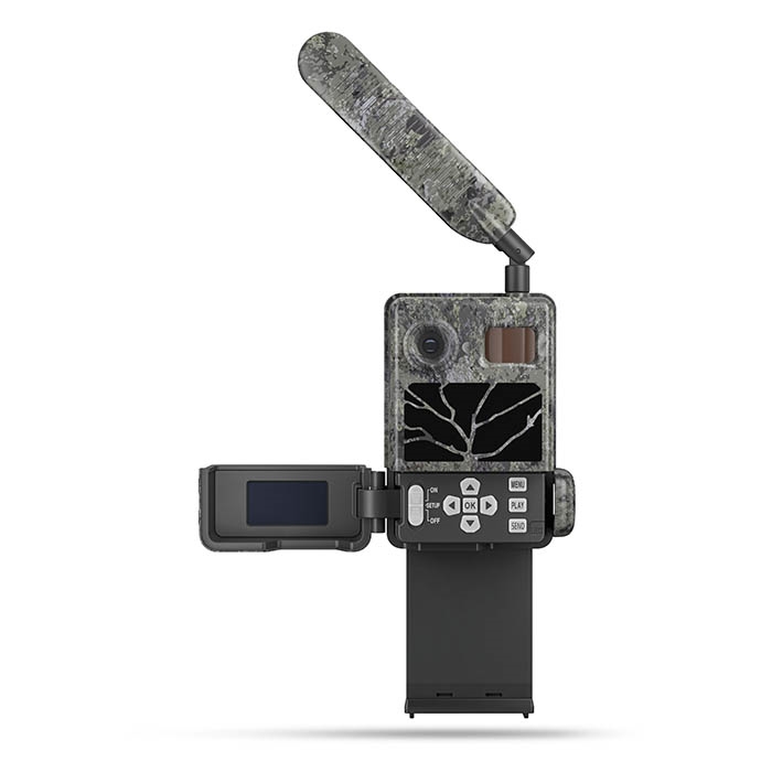 Zeiss Secacam 3, forfra åben med skuffe