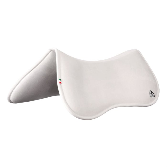 Acavallo sadelpad m. memory foam - hvid