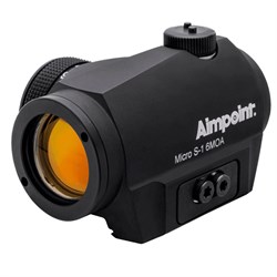Aimpoint Micro S1 incl. montage f/6-12mm skinne - Køb hos Lundemøllen