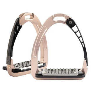 Acavallo "Arena" Alupro stigbøjle - titanium rose