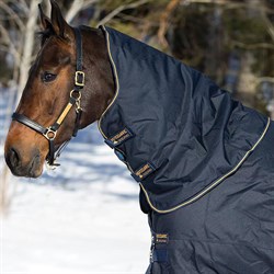 Horseware Amigo Bravo XL dækkenhals - Navy/Gul 0 gr.