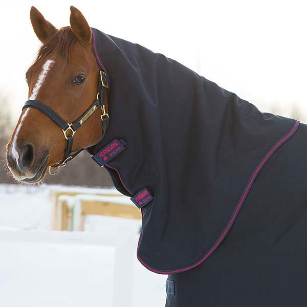 Horseware Amigo Bravo XL dækkenhals - Navy/Rød 0 gr.