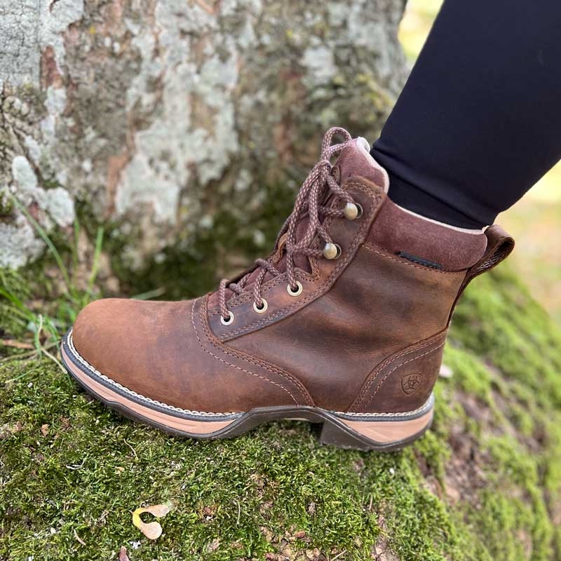 Ariat Anthem Round Toe Lacer Waterproof
