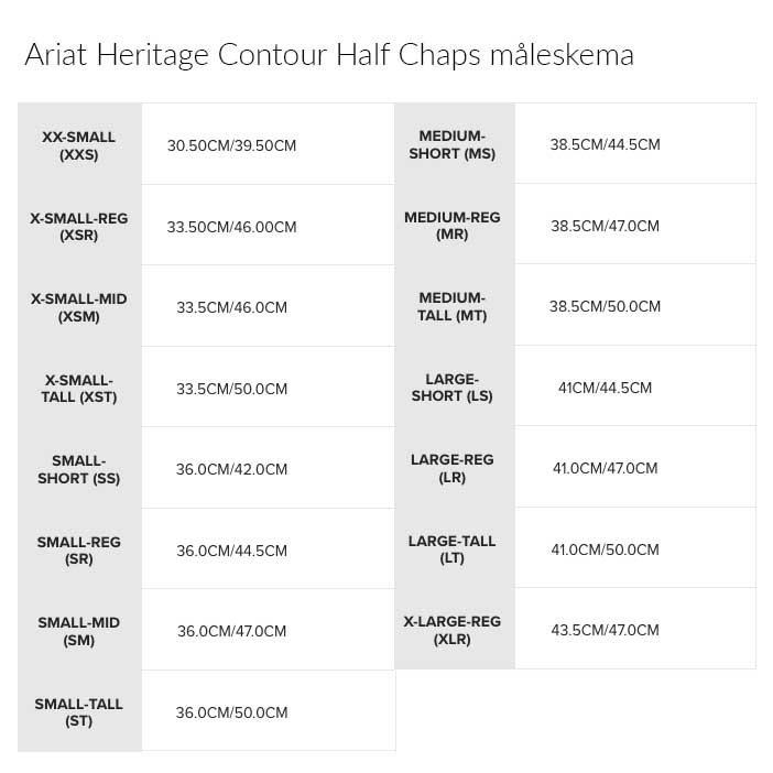 Ariat leggins "Heritage Contour" - sort