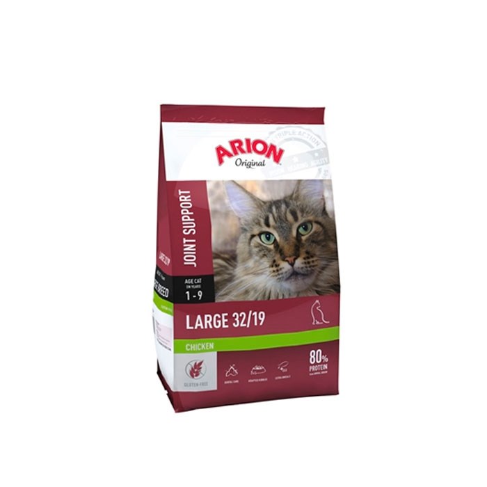 Arion Large Breed Cat 7,5 KG - Køb hos Lundemøllen