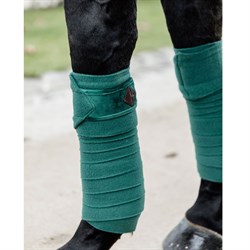 Kentucky fleecebandager "Velvet" - dark green