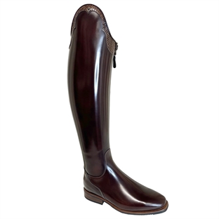 De Niro "Bellini" ridestøvler - brun brushed m. Codone Pitone top