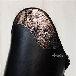 De Niro Bellini dressurstøvler med Rosegold top