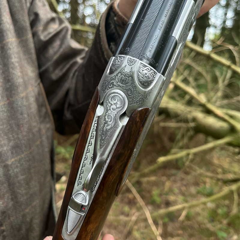 Beretta 687EELL oppefra