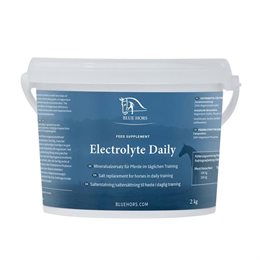 Blue Hors Electrolyte Daily 2kg. - elektrolytter til heste - Køb hos Lundemøllen
