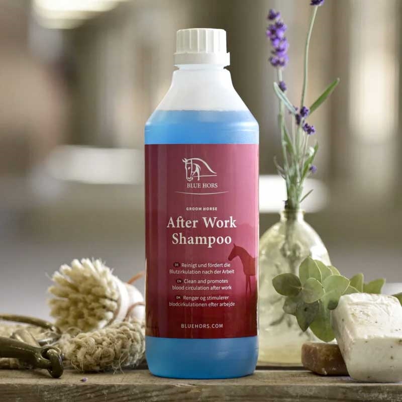 Blue Hors After Work shampoo flaske