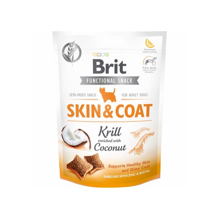 Brit care snack hud & pels Krill - 150 g