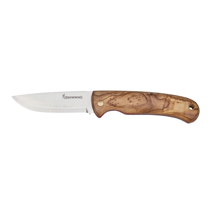 Browning Pocketknife olive wood, 8cm åben