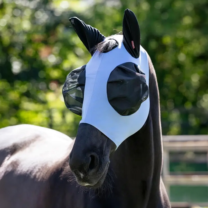 Lemieux fluemaske "Bug Relief Fly Mask" - Powder Blue