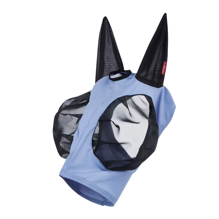 Lemieux fluemaske "Bug Relief Fly Mask" - Powder Blue