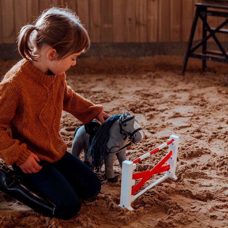 kryds spring til legetøjspony