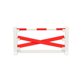 By Astrup kryds spring til legetøjspony - rød